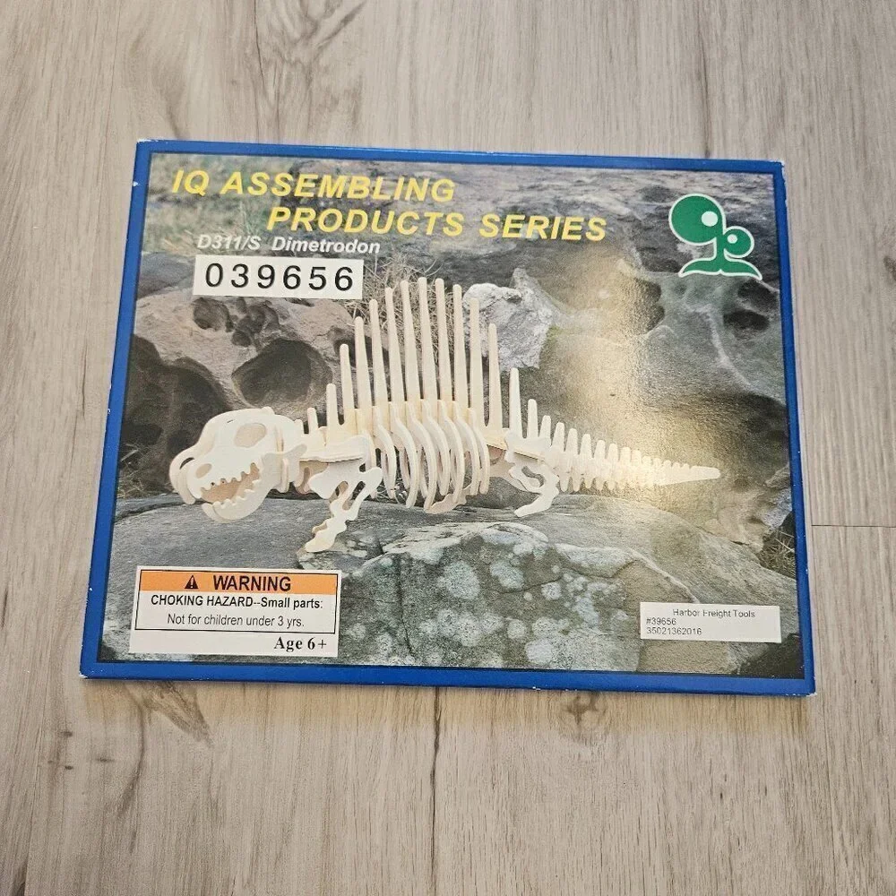 Dimetrodon 3D Wood Puzzle - Brand New